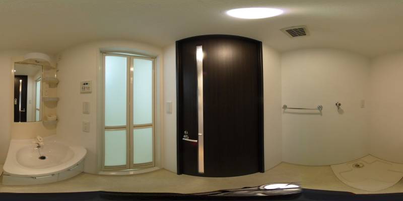 パノラマ画像洗面所