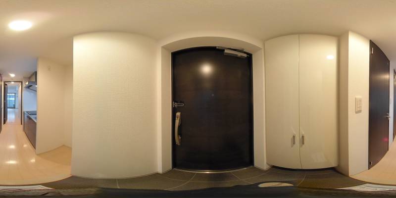 パノラマ画像玄関