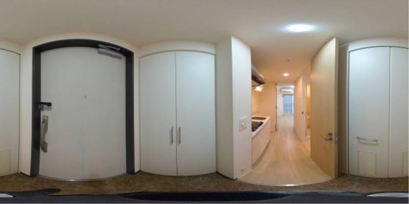 パノラマ画像玄関