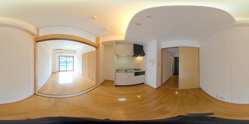 パノラマ画像洋室