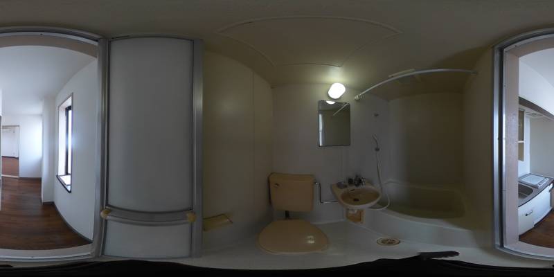 パノラマ画像トイレ