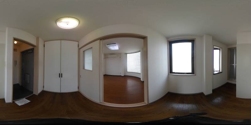 パノラマ画像洋室