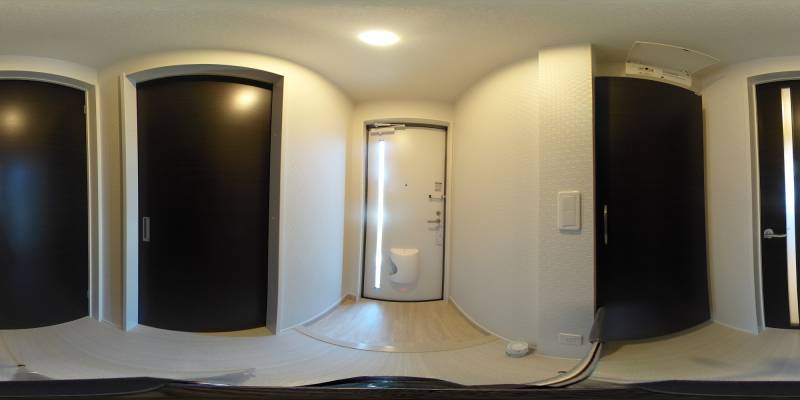 パノラマ画像玄関