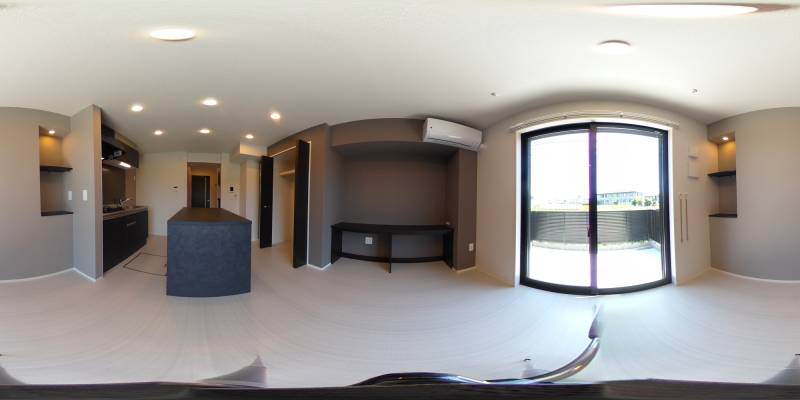 パノラマ画像洋室