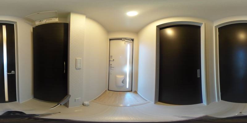 パノラマ画像玄関