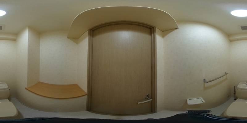 パノラマ画像トイレ