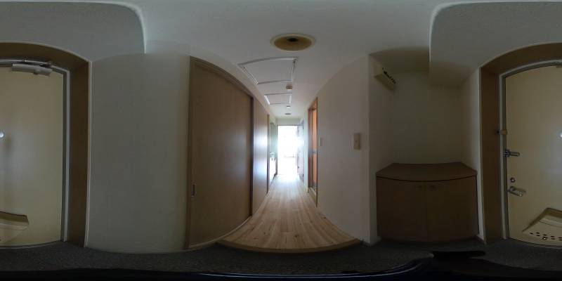 パノラマ画像玄関