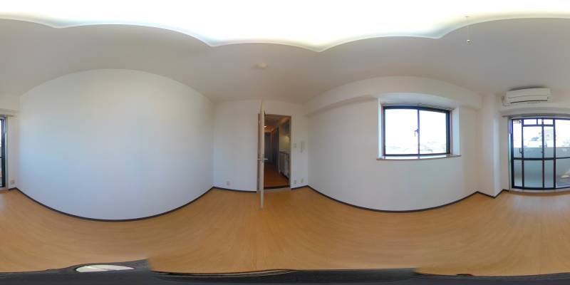 パノラマ画像洋室