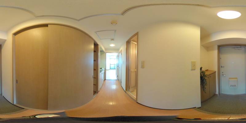 パノラマ画像玄関