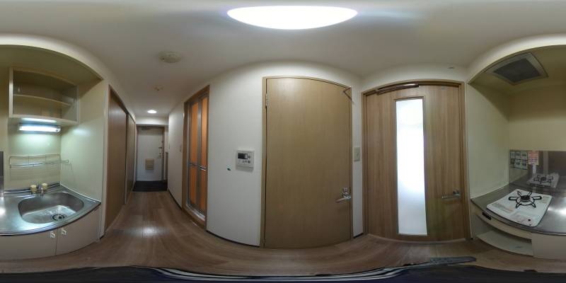 パノラマ画像キッチン