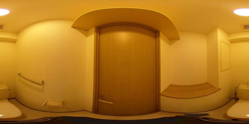 パノラマ画像トイレ