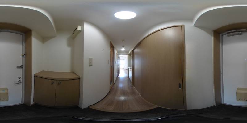 パノラマ画像玄関