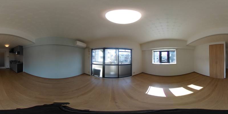 パノラマ画像洋室