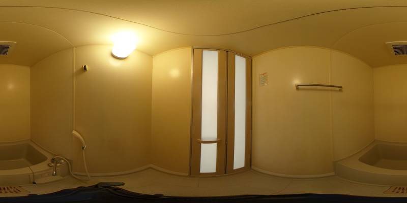 パノラマ画像バスルーム