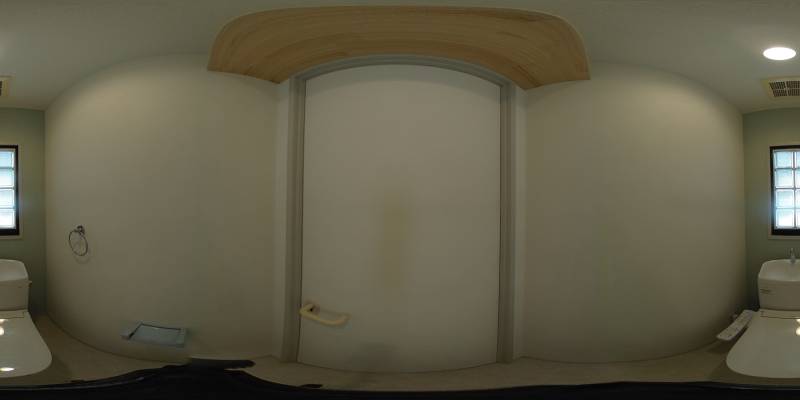 パノラマ画像トイレ