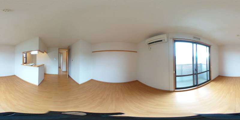 パノラマ画像リビング