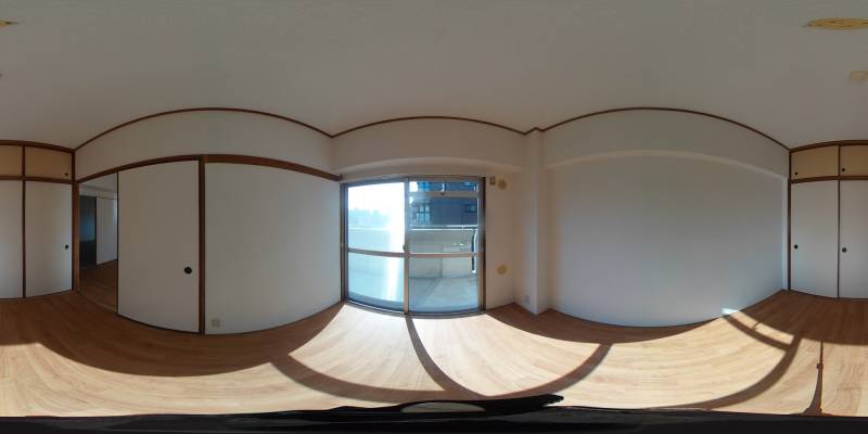 パノラマ画像洋室