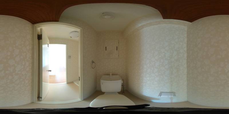 パノラマ画像トイレ