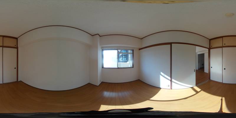 パノラマ画像洋室