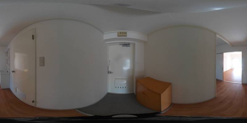 パノラマ画像玄関