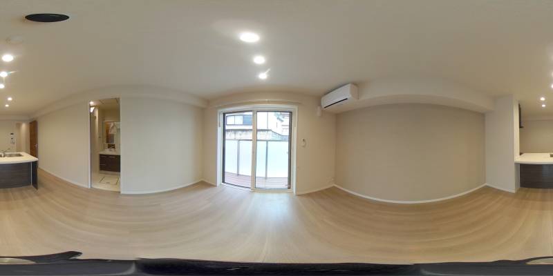 パノラマ画像リビング