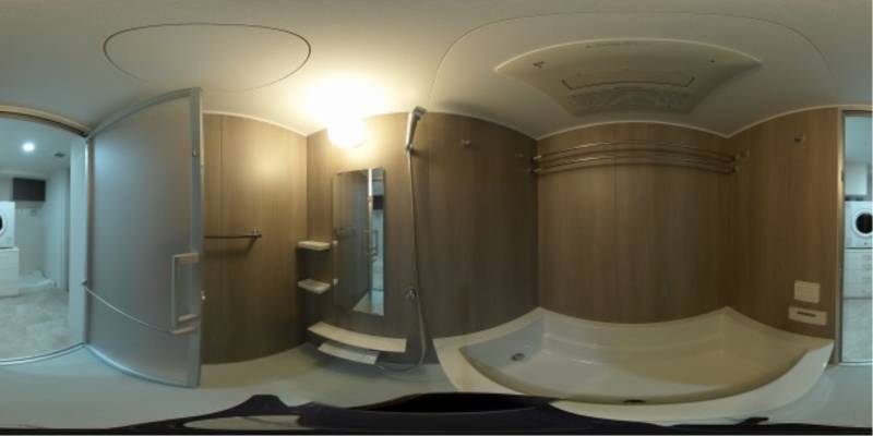 パノラマ画像バスルーム