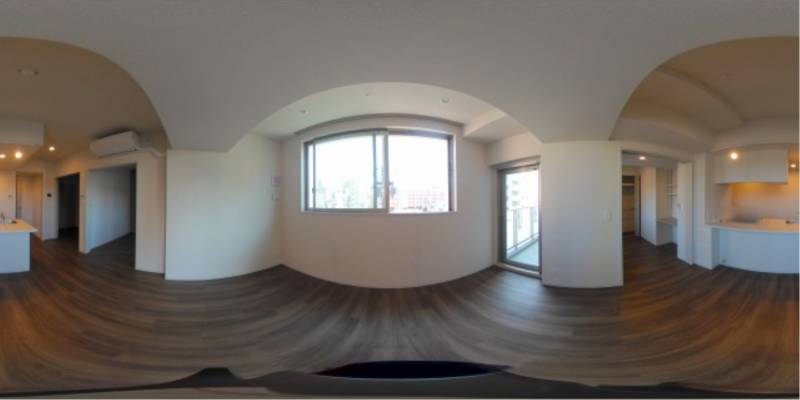 パノラマ画像リビング