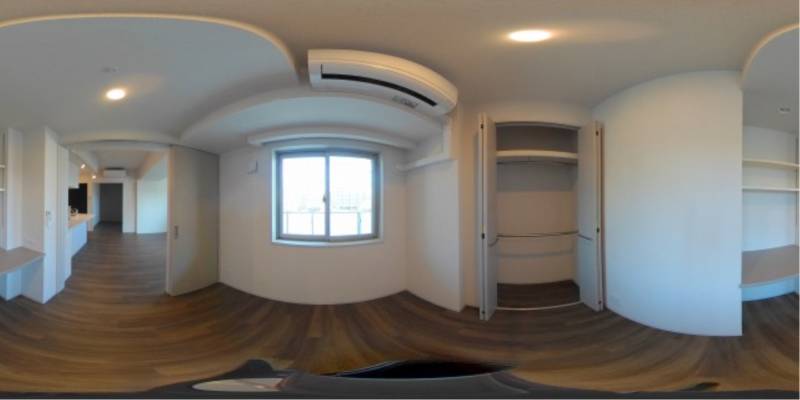 パノラマ画像洋室