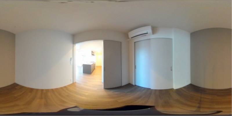 パノラマ画像洋室