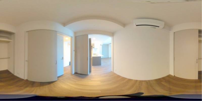 パノラマ画像洋室