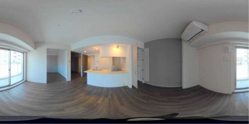 パノラマ画像リビング