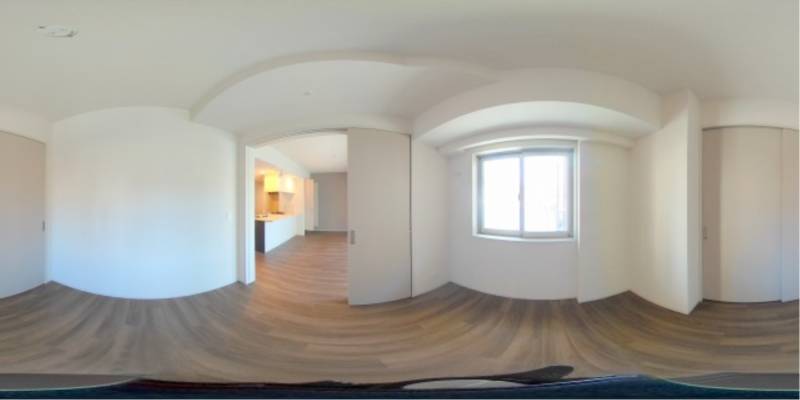 パノラマ画像洋室