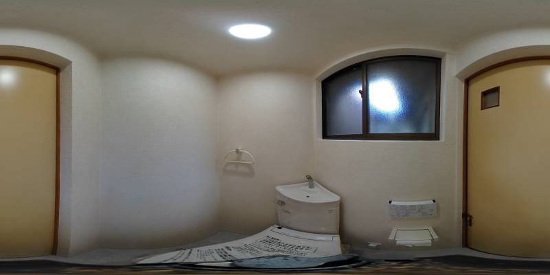 パノラマ画像トイレ