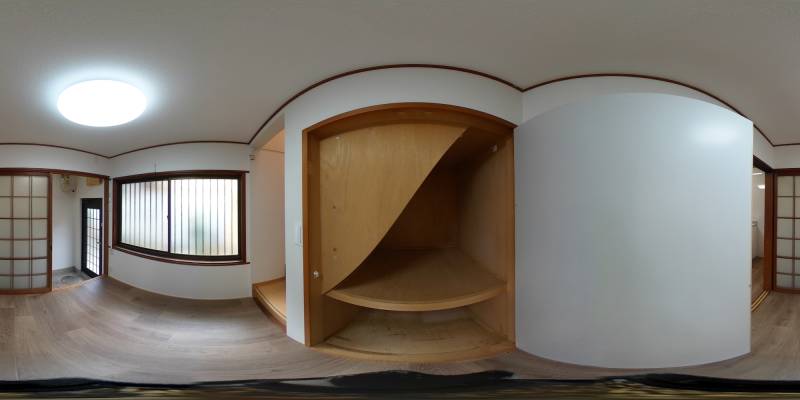 パノラマ画像収納