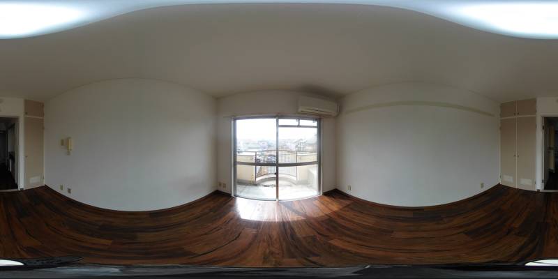 パノラマ画像洋室