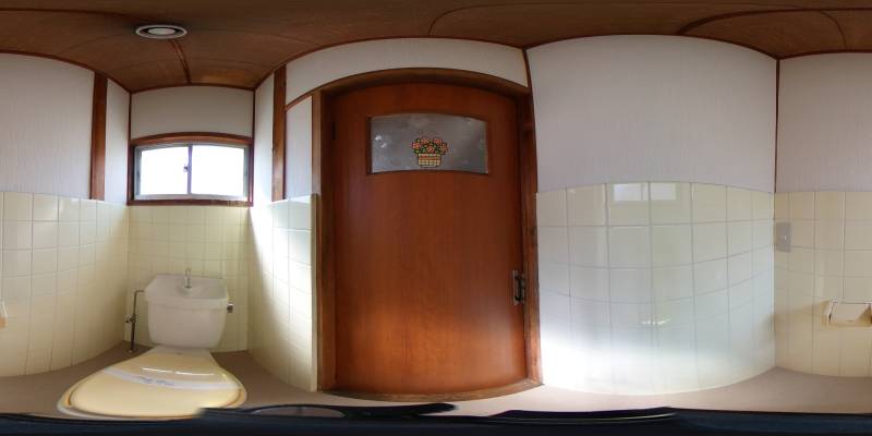 パノラマ画像トイレ