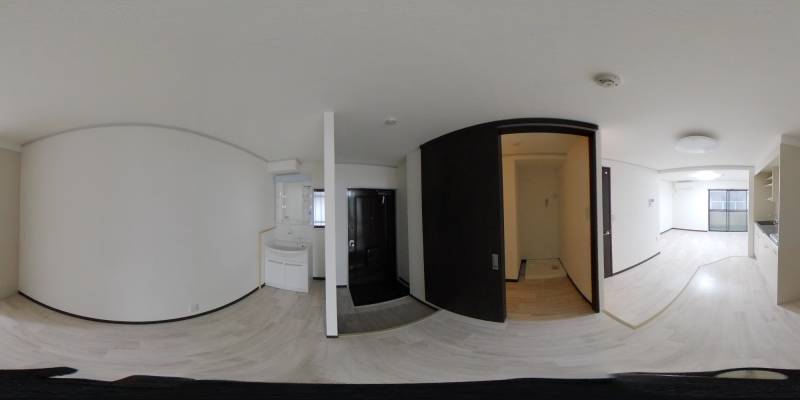 パノラマ画像玄関