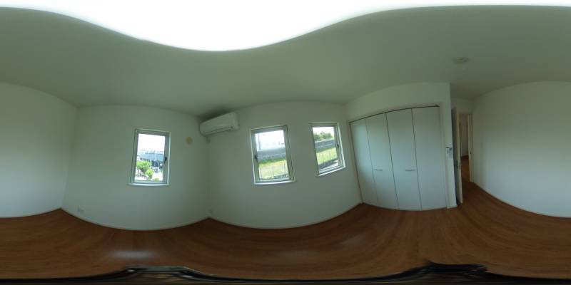 パノラマ画像洋室