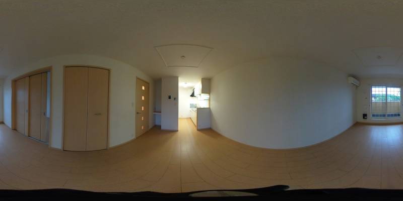 パノラマ画像リビング