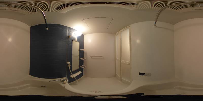 パノラマ画像バスルーム