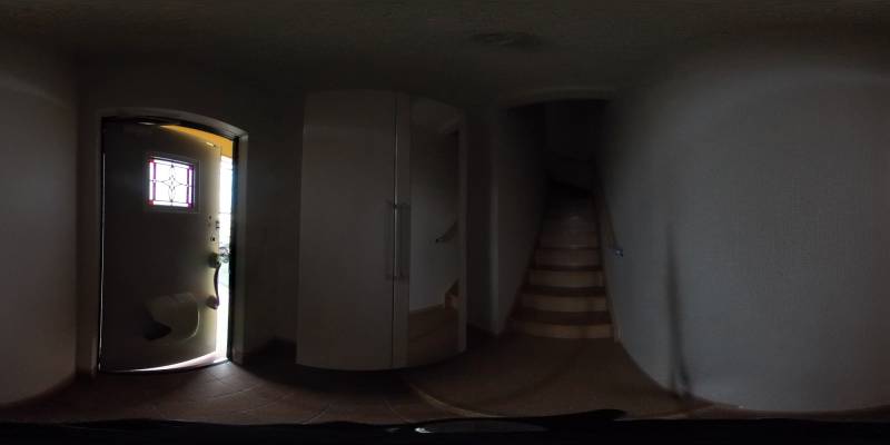 パノラマ画像玄関