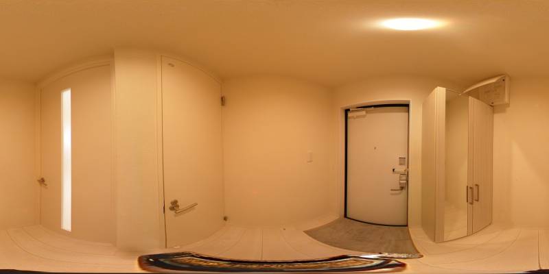 パノラマ画像玄関