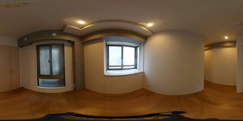 パノラマ画像洋室