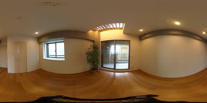 パノラマ画像洋室