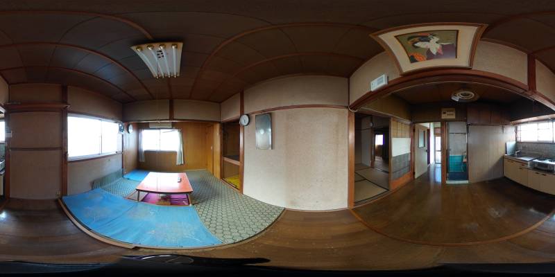 パノラマ画像リビング