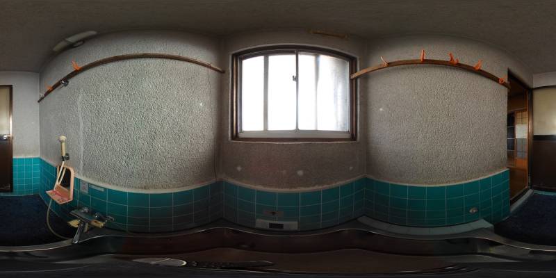 パノラマ画像バスルーム