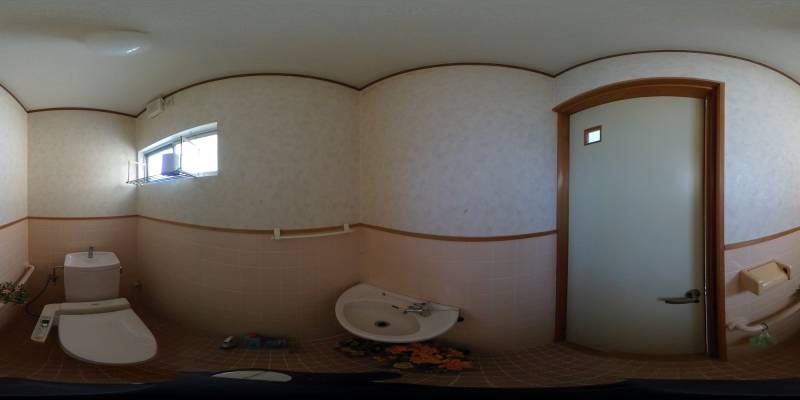 パノラマ画像トイレ