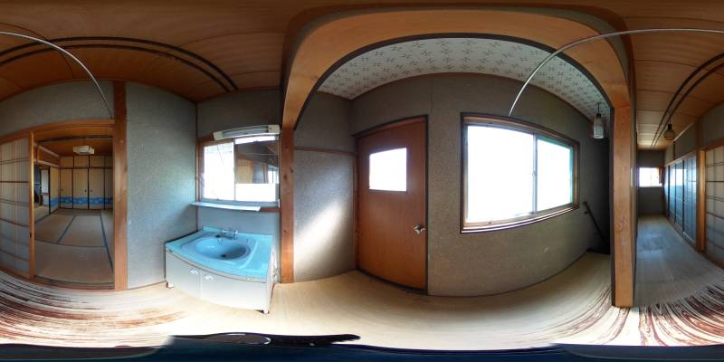 パノラマ画像洗面所