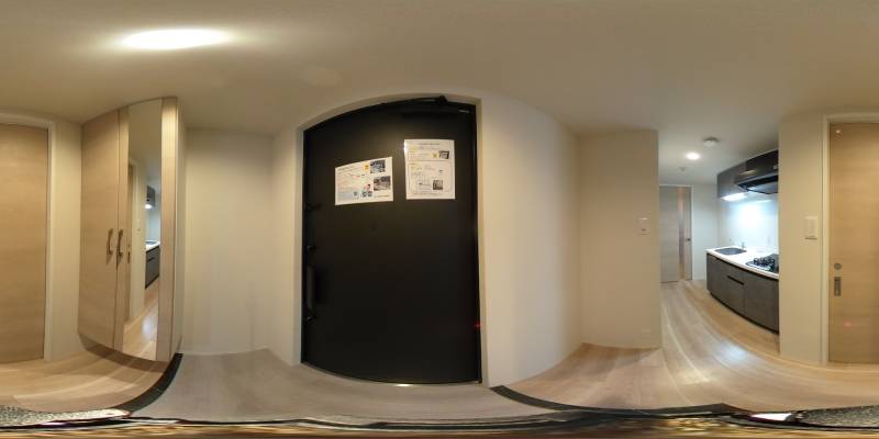 パノラマ画像玄関