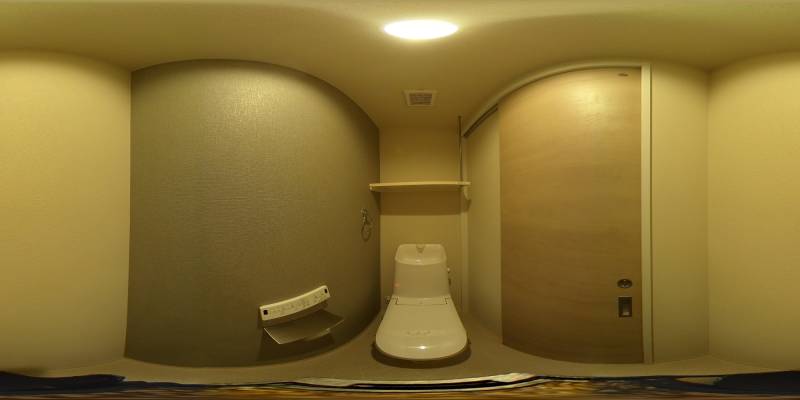 パノラマ画像トイレ